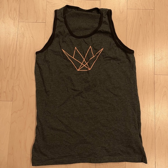 burnside Tops - Grey Crown Muscle Tank
